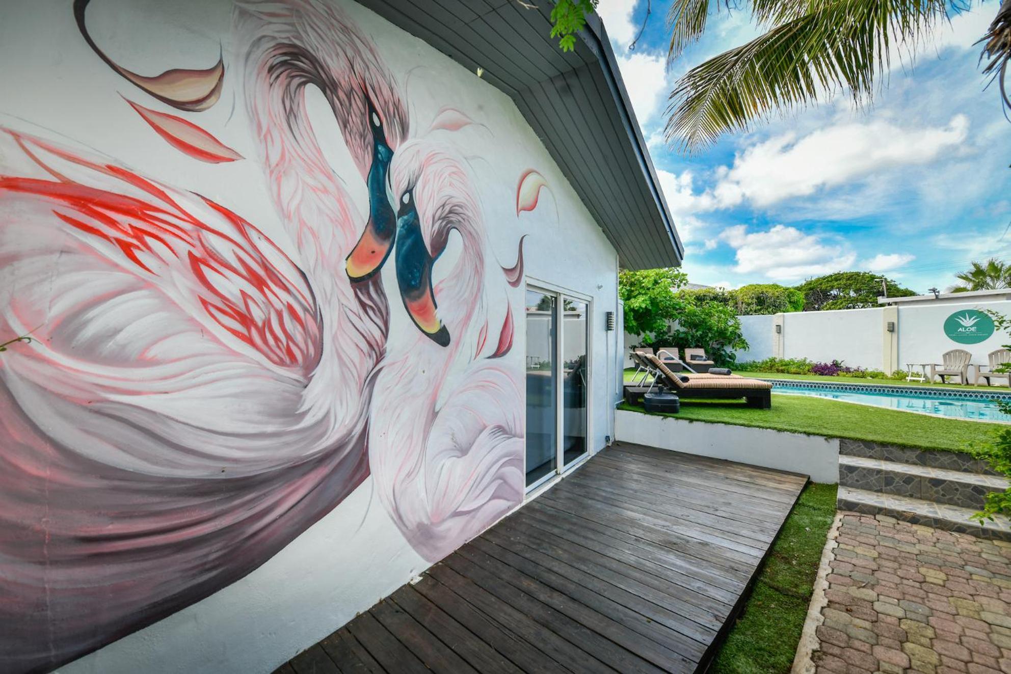 Aloe B&B Oranjestad Luaran gambar